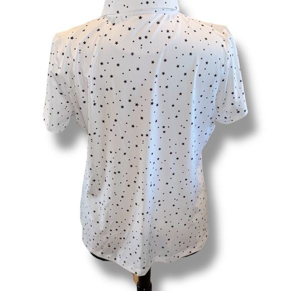 LADY HAGEN Women’s USA Mini Star Golf Polo - XXL Mini Star White - Picture 5 of 12